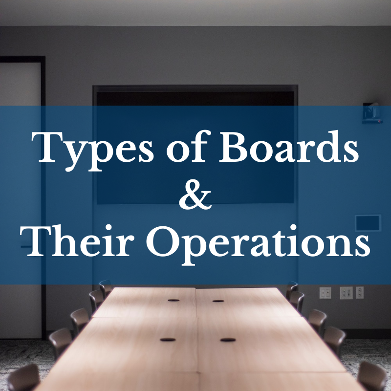 Overview of Board Types
